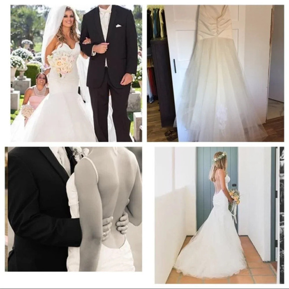 Katie May Charleston Wedding Dress Gown Backless - Picture 4 of 8